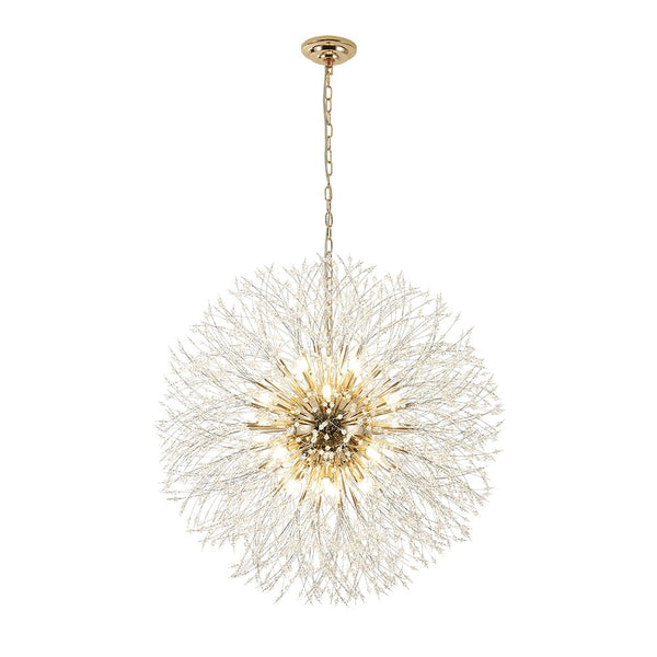 Thehouselights - 16 - Light Oversized Sputnik Firework Chandelier - Chandelier - Brass - 