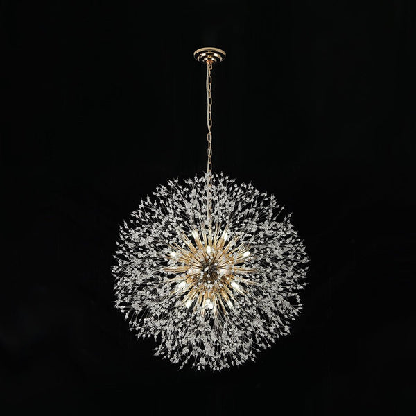 Thehouselights - 16 - Light Oversized Sputnik Firework Chandelier - Chandelier - Brass - 