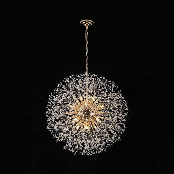 Thehouselights - 16 - Light Oversized Sputnik Firework Chandelier - Chandelier - Brass - 