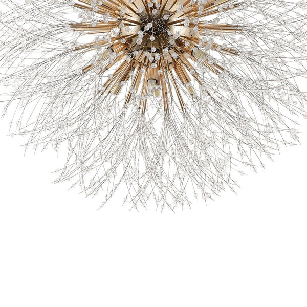 Thehouselights - 16 - Light Oversized Sputnik Firework Chandelier - Chandelier - Brass - 