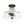 Thehouselights-2-Light Hammered Glass Semi Flush Mount-Flush Mount-Brass-