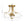 Thehouselights-2-Light Hammered Glass Semi Flush Mount-Flush Mount-Brass-