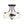 Thehouselights-2-Light Hammered Glass Semi Flush Mount-Flush Mount-Oil-Rubbed Bronze-
