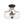 Thehouselights-2-Light Hammered Glass Semi Flush Mount-Flush Mount-Oil-Rubbed Bronze-