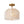 Thehouselights-2-Light Linen Dome Semi Flush Mount-Ceiling Light-Brass-