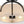 Thehouselights-2-Light Linen Drum Flush Mount Ceiling-Ceiling Light-Black-