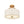 Thehouselights-2-Light Linen Drum Flush Mount Ceiling-Ceiling Light-Brass-