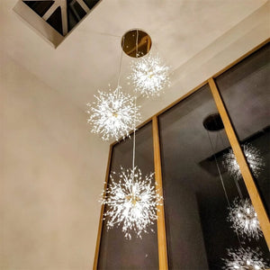 Thehouselights - 24/40 - Light Modern Large Sputnik Firework Chandelier - Chandelier - 24 - Light - 