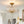 Thehouselights - 3 - Light Brass Crystal Drum Flush Mount Chandelier - Ceiling Light - Brass - 