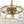Thehouselights - 3 - Light Glass Textured Tube Two - Tiered Chandelier - Chandelier - Brass - 