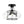 Thehouselights-3-Light Lantern Glass Semi-Flush Mount-Ceiling Light-3-Light-