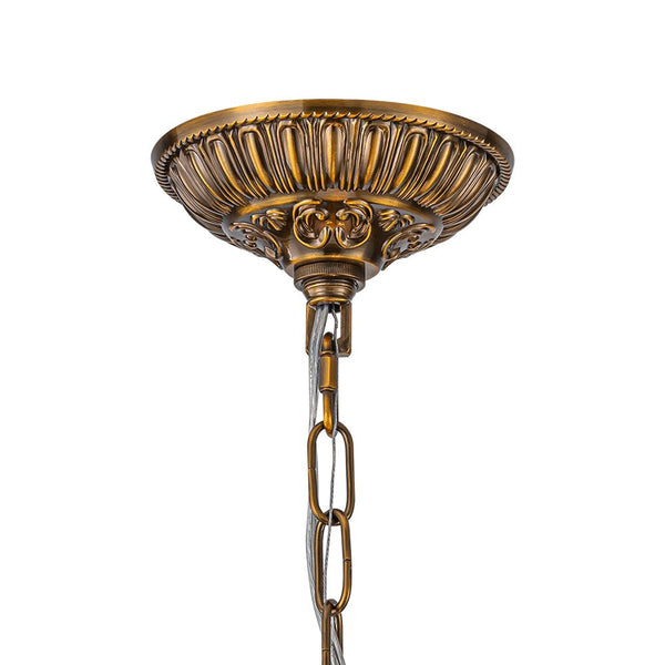 Thehouselights - 4 - Light Basket Crystal Chandelier - Chandelier - 4 - Light - 