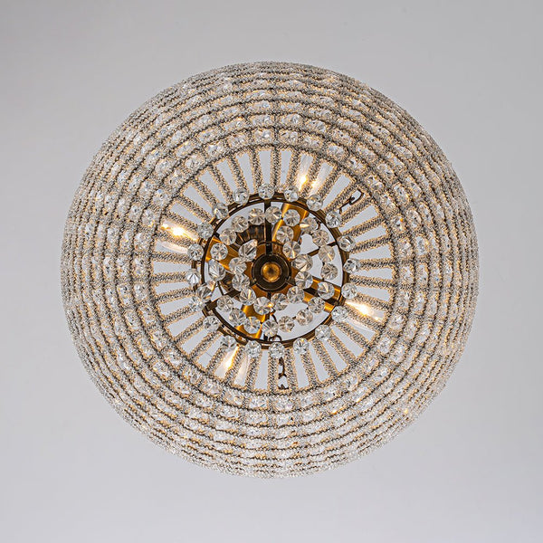 Thehouselights - 4 - Light Basket Crystal Chandelier - Chandelier - 4 - Light - 