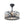 Thehouselights-4-Light Crystal Cage Semi Flush Mount Ceiling Fan-Ceiling Light-Black-