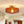 Thehouselights-Amber Glass Round Semi Flush Mount-Ceiling Light-1-Light-