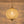 Thehouselights - Antique Brass Crystal Orb Chandelier - Chandelier - 1 - Light - 