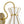 Thehouselights-Art Deco Brass Shell Glass Armed Wall Sconce-Wall Lights-1-Light-