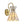 Thehouselights-Art Deco Brass Shell Glass Armed Wall Sconce-Wall Lights-1-Light-