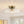 Thehouselights-Clear Glass Round Semi Flush Mount-Ceiling Light-1-Light-