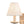 Thehouselights-Cottage Fabric Cone Shade Wall Sconce-Wall Lights-2-Light-