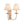 Thehouselights-Cottage Fabric Cone Shade Wall Sconce-Wall Lights-2-Light-