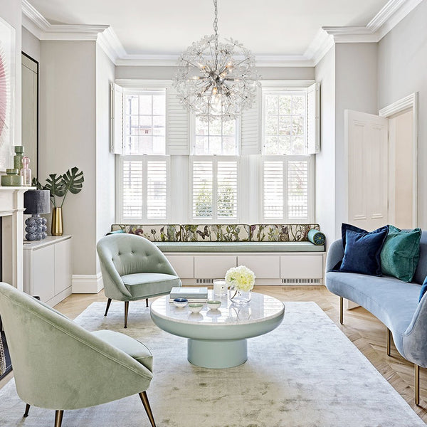 Thehouselights - Dandelion Crystal Dimmable Sputnik Sphere Chandelier - Chandelier - Chrome - 13 - Light