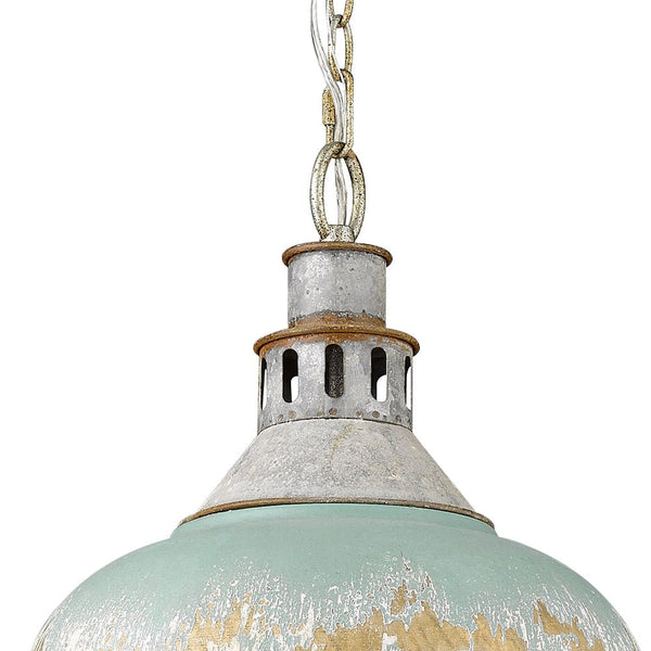 Thehouselights - Designer Handcrafted Dome Blue Pendant Lighting - Pendant - Blue - 