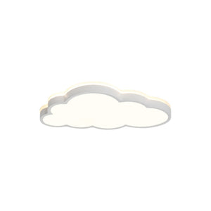 Thehouselights-Dimmable Cloud LED Flush Mount Light-Flush Mount-White-