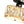 Thehouselights-Drum Crystal Glass LED Semi Flush Mount-Ceiling Light-Walnut-