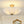 Thehouselights-Fabric Shade Flower Semi Flush Mount-Ceiling Light-3-Light-