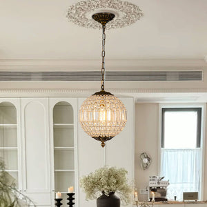 Thehouselights - French Modern Crystal Orb Chandelier - Chandelier - 5 - Light - 