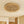 Thehouselights-French Sculptural White Round LED Flush Mount Light-Flush Mount-Wood Grain-