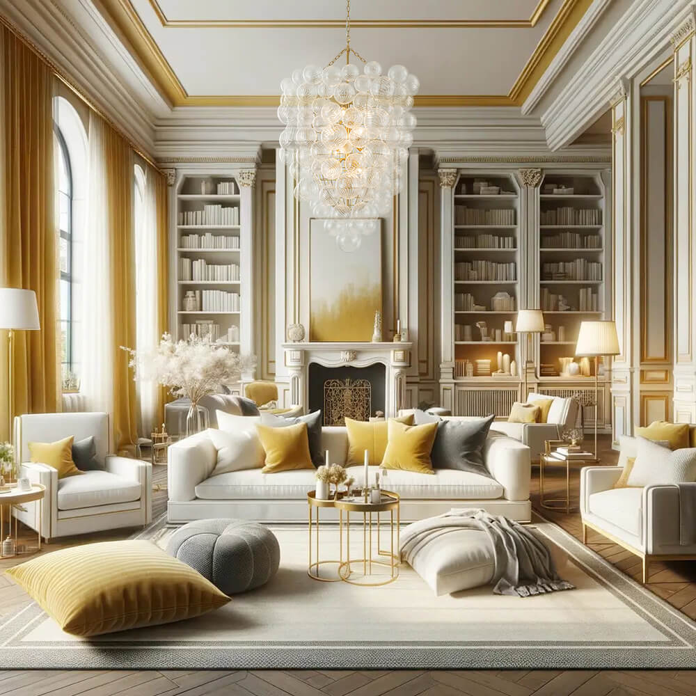 Glam Luxury Large Cluster Grape Ribbed Glass Bubble Pendant Chandelier ...