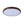 Thehouselights-Glossy Wood LED Flush Mount-Ceiling Light-Cool White-White