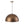 Thehouselights-Industrial Antique Brass Metal Dome Pendant Light-Pendant-Antique Brass-