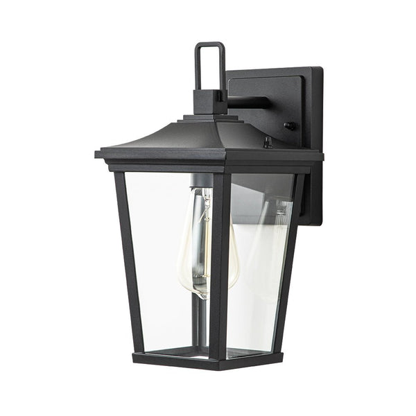 Thehouselights-IP20 Clear Glass Lantern Outdoor Wall Sconce-Wall Lights-1 Pack-