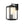 Thehouselights - IP23 Striped Glass Lantern Outdoor Wall Sconce - Wall Lights - 2 Pack - 20 cm.