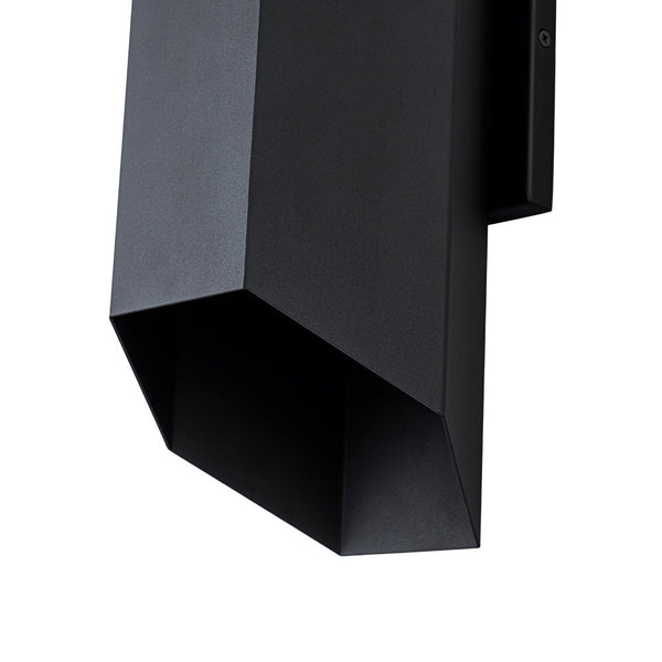 Thehouselights-IP54 2-Light Tube Outdoor Wall Sconce-Wall Lights-1 Pack-