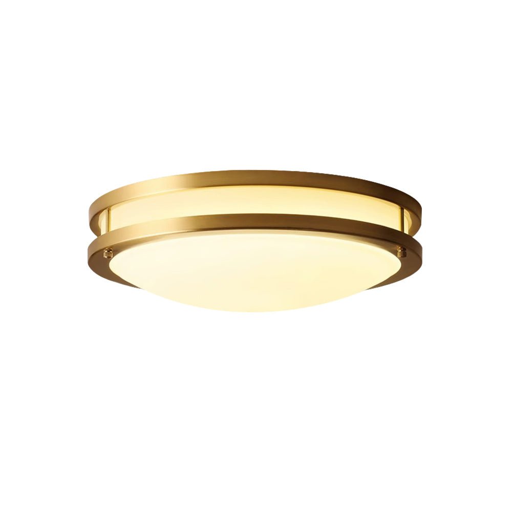 LED Metal Frame Flush Mount Ceiling Light | Ceiling light for low ...