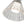 Thehouselights-Minimalist Cone Glass LED Semi Flush Mount-Ceiling Light-Chrome-