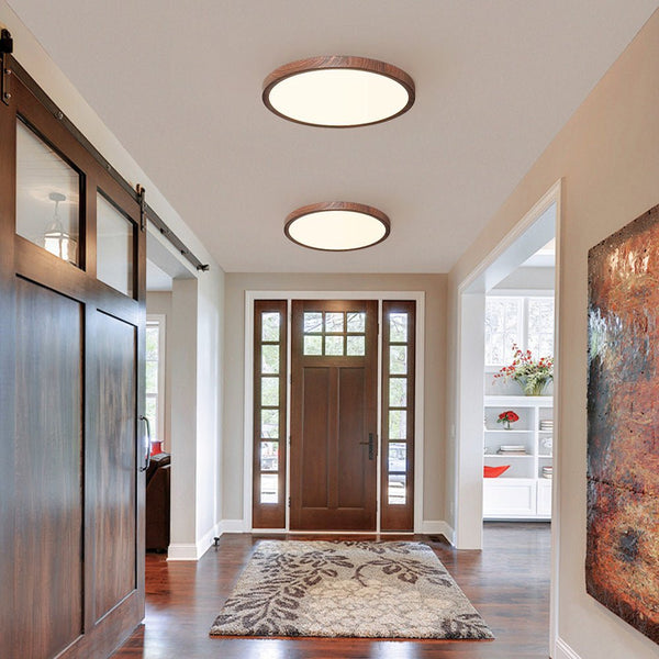 Thehouselights - Minimalist LED Ultra - thin Flush Mount Ceiling - Ceiling Light - 30 cm. - 