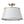 Thehouselights - Modern 4 - Light Drum Semi - Flush Mount - Ceiling Light - Nickel - 