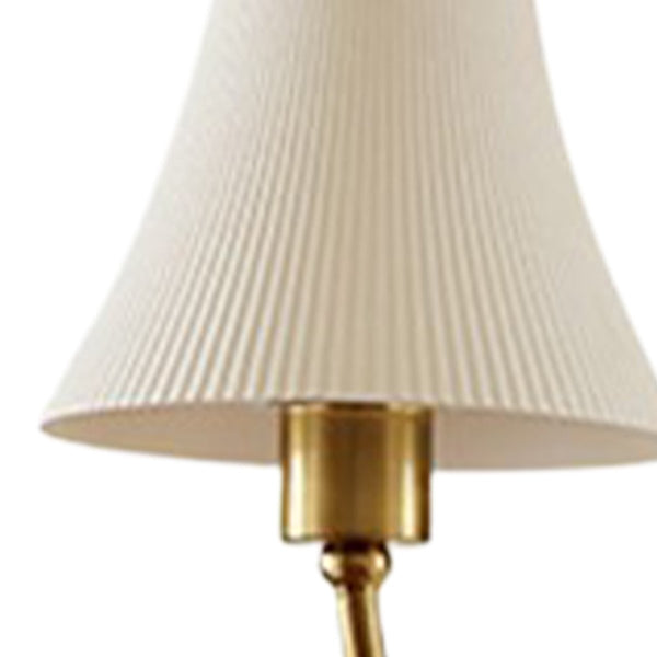Thehouselights-Modern LED Cone Shade Wall Sconce-Wall Lights-Brass-