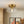 Thehouselights - Modern Oval Water Glass Flush Mount Ceiling - Ceiling Light - Brass - 