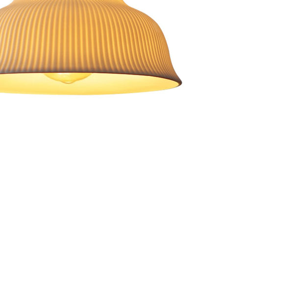 Thehouselights-Nordic 1-Light White Ceramic Pendant Light-Pendant-1-Light-