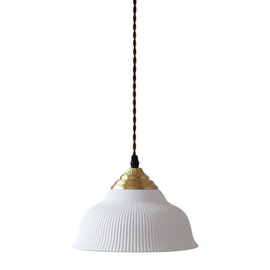 Thehouselights-Nordic 1-Light White Ceramic Pendant Light-Pendant-1-Light-
