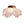 Thehouselights-Pink Floral Glass LED Semi Flush Mount-Ceiling Light-1-Light-