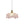 Thehouselights-Pink Floral Glass Pendant Lighting-Pendant-1-Light-