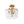 Thehouselights-Sculpture Glass LED Semi Flush Mount-Flush Mount-Brass-