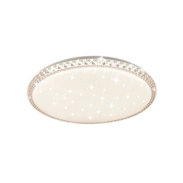 Thehouselights - Shining Crystal - inspired Glass Chandelier Flush Mount Ceiling - Ceiling Light - 50 cm. - 